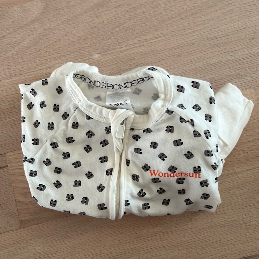 Bonds Wondersuit - 0-3 months - as new